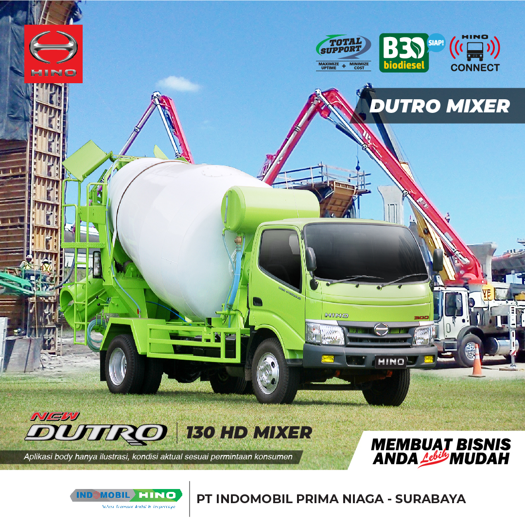 Hino Dutro 130 HD MIXER